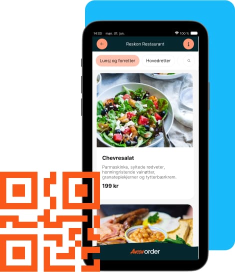 QR-bestilling - Ancon Order QR-bestilling - Ancon Order
